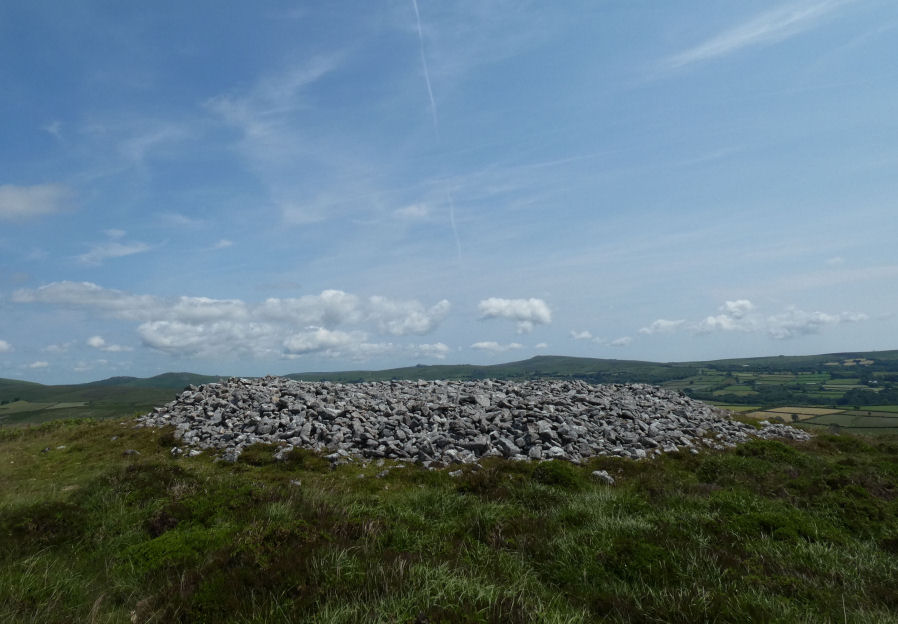 Corndon Down 1 Cairn
