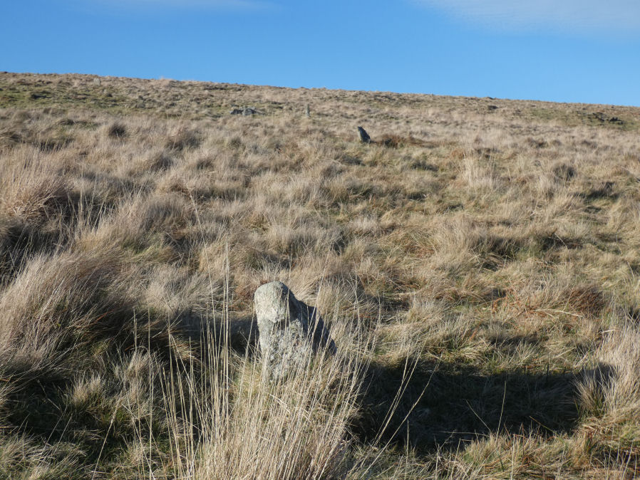 West Mill Tor Reported Stone Row