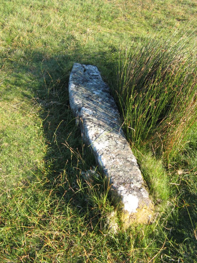 Merrivale Recumbent Slab Standing Stone