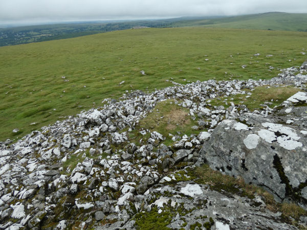 Cox Tor Stone Ring Cairn Circle