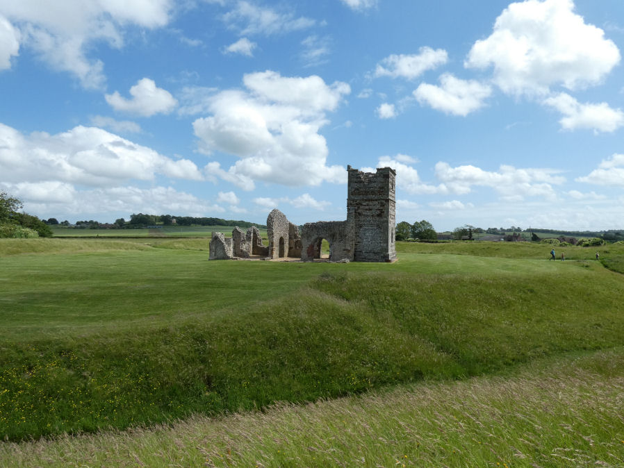 Knowlton Church and Earthworks. Norman church on Neolithic Henge.