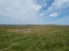 White Tor Long Cairn E.2 Cairn