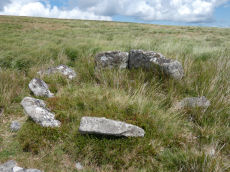 Sittaford Tor Ring Setting Cairn and Cist
