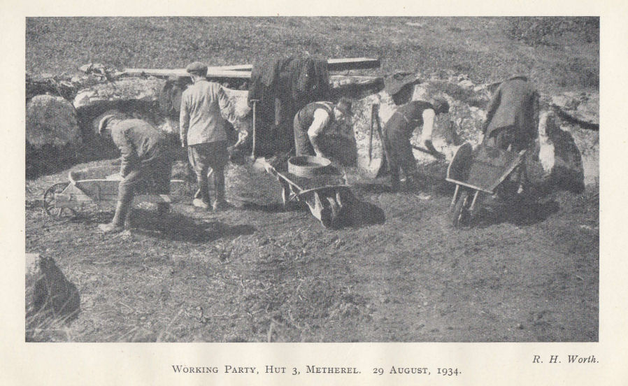 Working Party, Hut 3. Metherel 1935