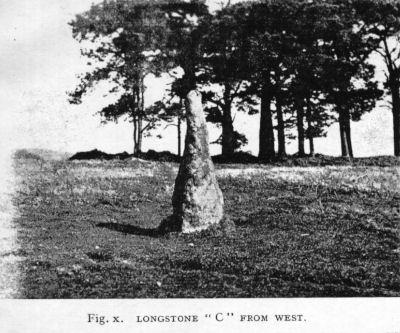 Fig 10: Drewsteignton remains, Longstone C