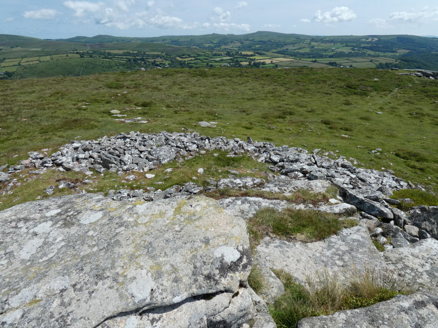 Corndon Tor 2 Cairn