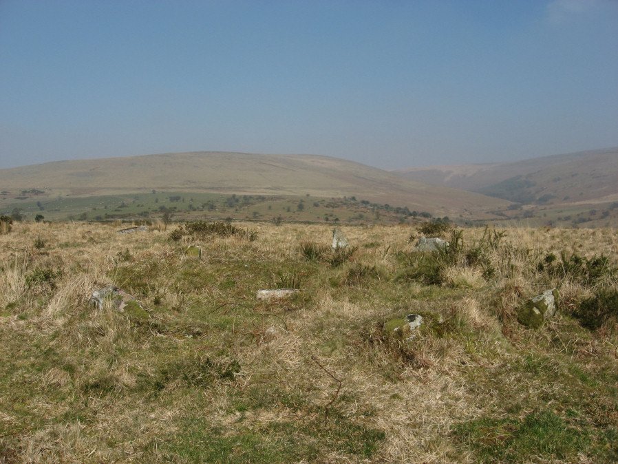 Burford Down (Tristis Rock) Platform Cairn Circle and Cist